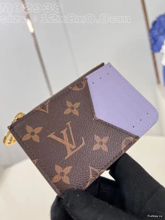 First bag ru LOUIS Romy VUITTON Card Holder-12*8*0.8cm 0705